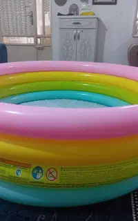 استخر بادی خانواده با پمپ باد مخصوص