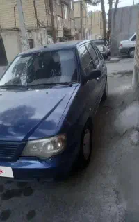 پراید ۱۱۱مدل ۹۱ آبی هم نقدمعاوضه با ساینا مدل ۹۸