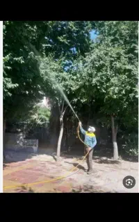 سمپاشی و آبرسانی با تانکر 1500لیتری