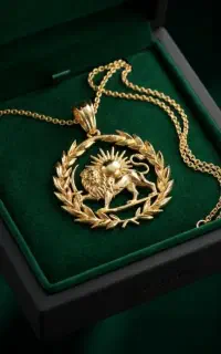 گردنبند شیر خورشید