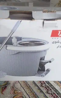 سطل و زمین شوی پدالی چرخ دار