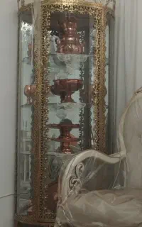 بوفه برنز گل نقلی
