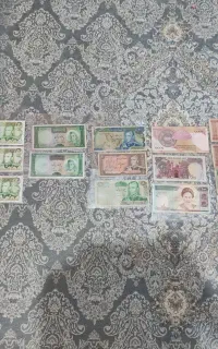 اسکناس ایرانی قدیمی و خارجی