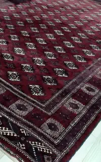 فرش ترکمنی دست بافت