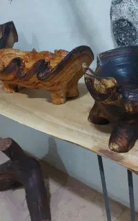 کارگاه تولیدی ظروف چوبی روستیک