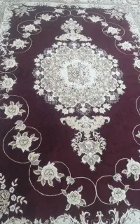 فرش۱۲متری زرشکی