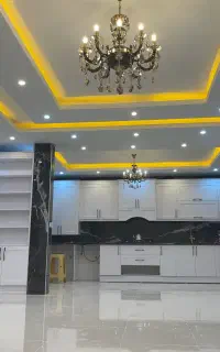 اجرای سقف کاذب کناف،شبکه و پی وی سی،اجرای قاب بندی