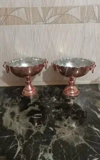 دوعددمیوه خوری مسی درحدنو اصلا استفاده نشده