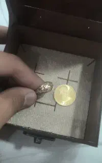 سکه تمام و انگشتر