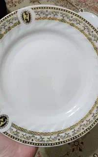 دو دست چینی HQC طرح مشکی طلایی