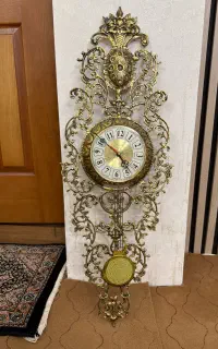 ساعت دیواری برنز اصل