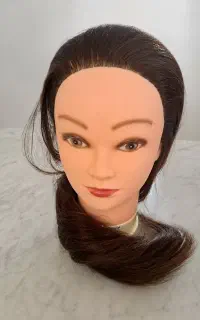 کله مانکن  موی طبیعی