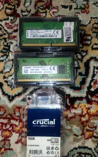 رم لپ تاپ (DDR4 -- DDR3) با فرکانس های مختلف