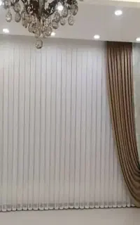 نصب پرده با نصاب حرفی ای شستشوی پرده
