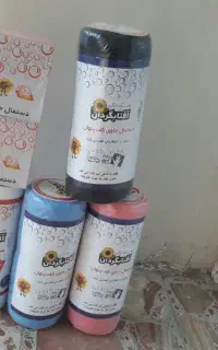 دستمال کفی و آشپزخانه