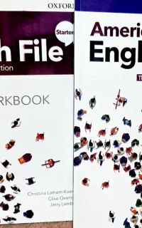 کتاب American English file و Oxford word skills