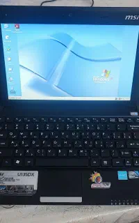 لپ تاپ MSI ۱۰ اینچ جمع و جور با تمام لوازم