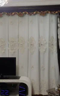 فروش پرده والون و دکور به همراه کتیبه