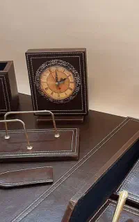 ست اداری رومیزی AZARAN میز اداری صندلی غذاخوری اپن