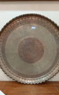 مجمع مسی ۷۵ سانت قلم و کنگره قلم قاجاری و آنتیک