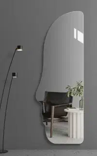 آینه دفرمه بک لایت شیک