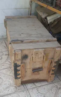 جعبه چوبی قدیمی