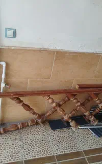 نرده چوبی دسته ۲