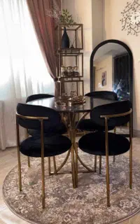 میز ۴نفره غذا خوری تدی، طبی