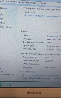 لبتاب سونی