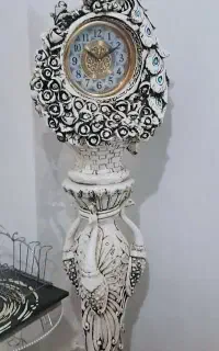 ساعت ایستاده سرامیکی استخوانی