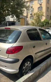 206 تمیز فرانسوی با معاینه فنی و کارشناسی