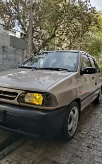 پراید۱۳۱sxمدل۹۱بدون رنگ فرمون هیدرولیک دوگانه تمیز