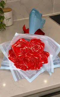 گل روبانی 7شاخه