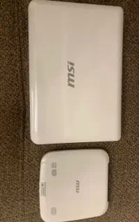 لبتاپ ۱۰ اینچ با دی وی دی رایتر مدل msi U130