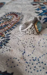انگشتر موزینایت (الماس روسی)
