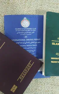 راننده پایه یک دفترچه خروج گواهی نامه بین‌المللی