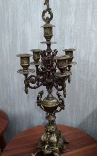 شمعدان برنجی