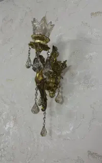 لوستر پنج شاخه برنج