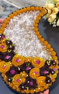 حلوا و کماچ تازه و کیک عصرانه  خوشمزه