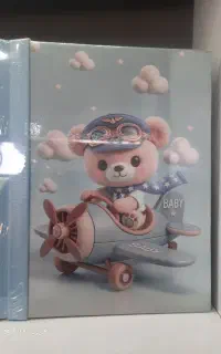 آلبوم عکس کودک و قاب عکس چوبی
