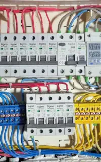 برقکار، سرویس کولر آبی