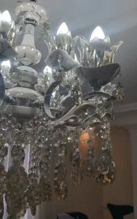 لوستر خانگی سفید