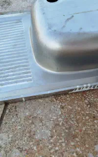 سینک یک قلو بدون هیچ گونه مشکلی