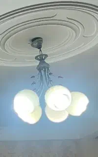 لوستر ۵شاخه کاملا سالم