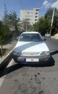 پراید ۸۹ بی رنگ بی ضربه پلمپ