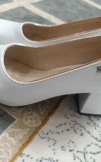 کفش پاشنه بلند مجلسی سفید