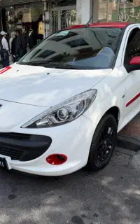 پژو ۲۰۷mc سفید ۱۴۰۲ درحد صفر