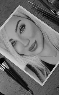 سیاهقلم طراحی چهره