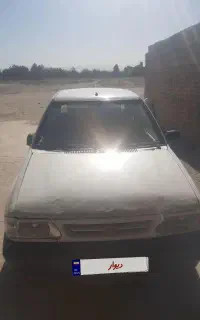 پراید ۸۷ سفید سالم معاوضه با ۱۳۲سفید فقط
