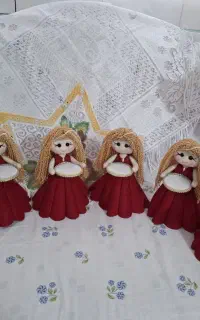 عروسک هفت سین نمدی